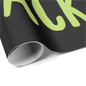 Papier Cadeau Moose Christmas Gift Arrêtez de regarder dans mon (Coin rond)