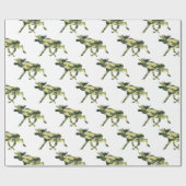 Papier Cadeau Moose / Elk Woodland Camouflage / Camo (Plat)
