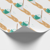 Papier Cadeau Mop & Bucket (Coin)