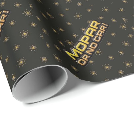 Papier Cadeau Mopar (Coin rond)