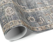 Papier Cadeau Moquette orientale turque persane (Coin rond)