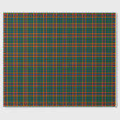Papier Cadeau Moran Clan Tartan Irish Plaid Motif (Plat)