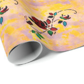 Papier Cadeau Morceaux de passion (Coin rond)