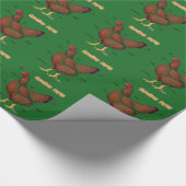 Papier Cadeau Morceaux de poulet (Coin)