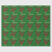 Papier Cadeau Morceaux de poulet (Plat)