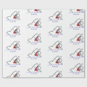 Papier Cadeau Mords Moi (Plat)