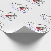 Papier Cadeau Mords Moi (Coin)