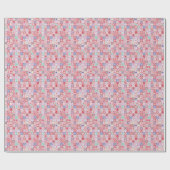 Papier Cadeau Moroccan rouge (Plat)