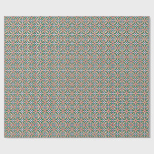 Papier Cadeau Moroccan Zellige Geometric Pattern Wrapping Paper