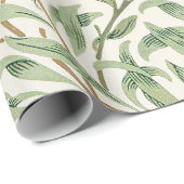 Papier Cadeau Morris - Motif feuilles et branches de saule antiq (Coin rond)