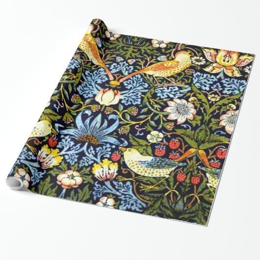 Papier Cadeau Morris - Voleur de fraises (Déroulé)