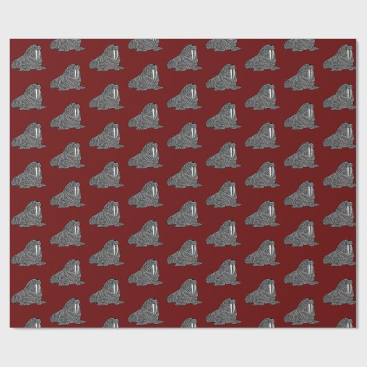 Papier Cadeau Morse (Plat)