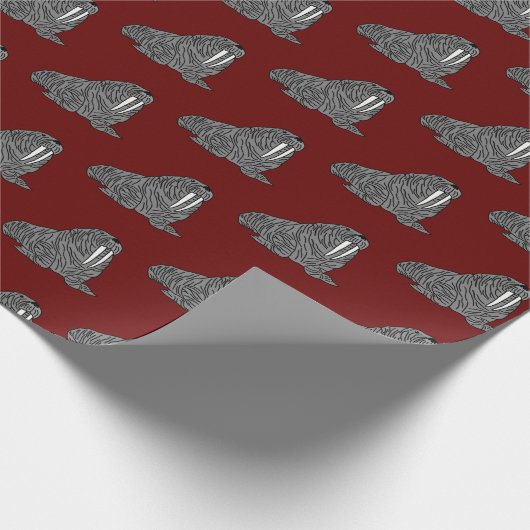 Papier Cadeau Morse (Coin)