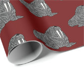 Papier Cadeau Morse (Coin rond)