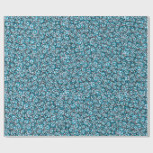 Papier Cadeau Mort de Cravate océanique (Plat)