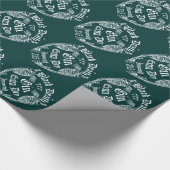 Papier Cadeau Mort Noire 777 - Gros Os Vaurus (Coin)