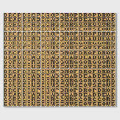 Papier Cadeau Morte de Beau, Belle (Plat)