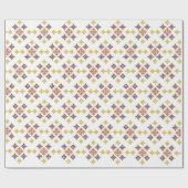 Papier Cadeau Mosaic Cross Pattern (Plat)