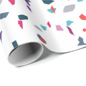 Papier Cadeau Mosaic été (Coin rond)