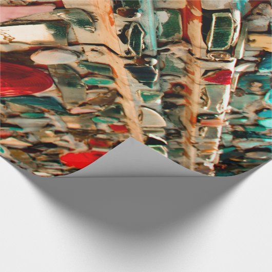 Papier Cadeau Mosaïque colorée (Coin)