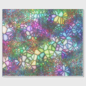 Papier Cadeau Mosaïque de verre (Plat)