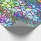 Papier Cadeau Mosaïque en verre tendu (Coin)