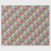 Papier Cadeau Mosaïque espagnole (Plat)