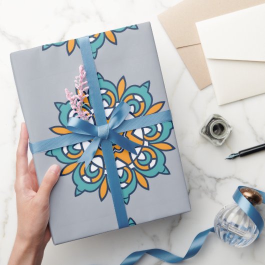 Papier Cadeau mosaïque marocaine (Cadeaux)