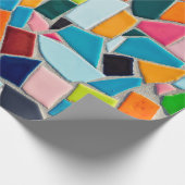 Papier Cadeau Mosaïque tuiles texture modèle (Coin)