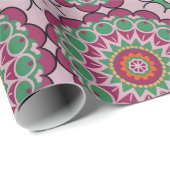 Papier Cadeau mosaïques andalouse-marocaine (Coin rond)