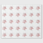 Papier Cadeau Mosquée de l'Aïd Moubarak arabe (Plat)