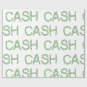 Papier Cadeau Mot de caisse (Plat)