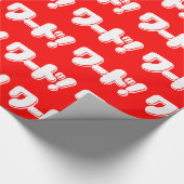 Papier Cadeau Mot japonais ! ワ ー ド ! (Coin)