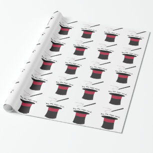 Papier Cadeau Mot magique