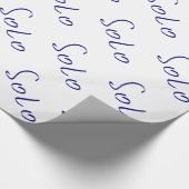 Papier Cadeau Mot solo (Coin)