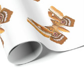 Papier Cadeau Moth (Coin rond)