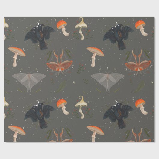 Papier Cadeau Moth (Plat)