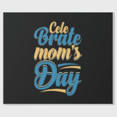 Papier Cadeau Mother Gift Celebrate (Plat)