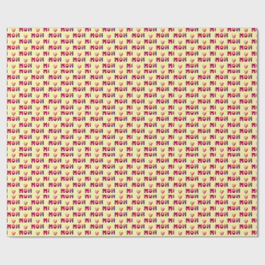 Papier Cadeau mothers day (Plat)