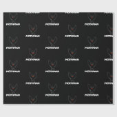 Papier Cadeau mothman (Plat)