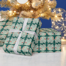 Papier Cadeau Mothman argent