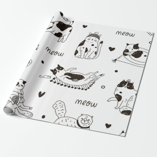 Papier Cadeau Motif (Déroulé)