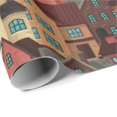 Papier Cadeau Motif (Coin rond)