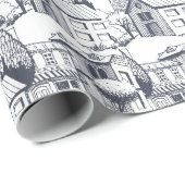 Papier Cadeau Motif (Coin rond)