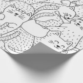 Papier Cadeau Motif (Coin)