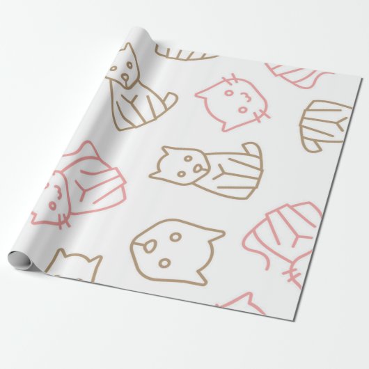 Papier Cadeau Motif (Déroulé)