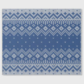 Papier Cadeau Motif à pointillés5 bleu marine ID208 (Plat)