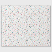 Papier Cadeau Motif à points (Plat)
