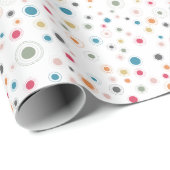 Papier Cadeau Motif à points (Coin rond)