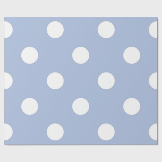 Papier Cadeau Motif à pois (Plat)